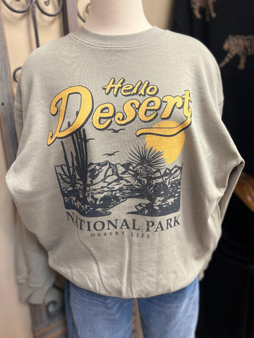 "Hello Desert" Sweatshirt