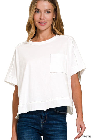 Cropped Box Tee