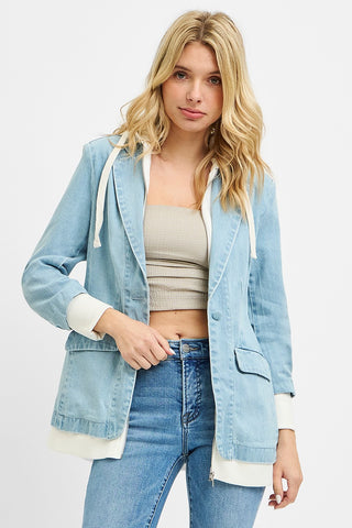 Hooded Blazer