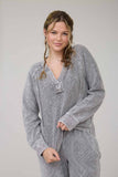 Gray Washed Top