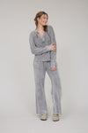 Gray Washed Lounge Pants