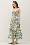 Blooming Blue Dress