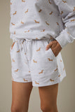 Brown Dog Sweatshorts