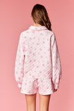 Pink Quilted Set