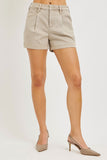 Relaxed Lurex Shorts