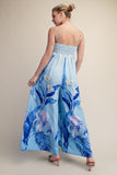 Aqua Bloom Jumpsuit