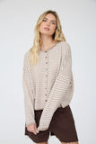 Easy Stripe Cardigan