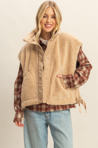 Cozy Sherpa Vest