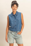 Darcy Denim Tank