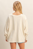 Alpaca Snow Sweatshirt
