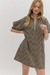 Collard Cheeta Dress