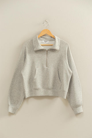 Collared Zip Up