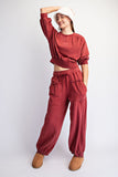 Crimson Cotton Set