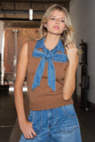 Denim Collard Top