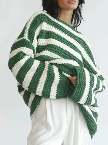 Emerald Stripe Sweater