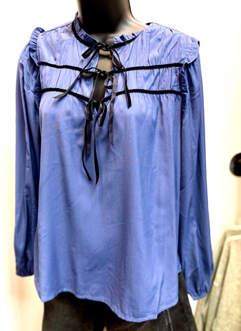 Dusty Blues Top