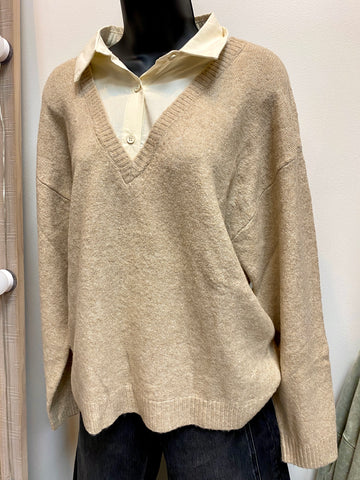 Layered Pullover