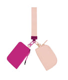Dual Pouch Wristlet