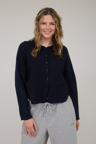 Navy Cardi