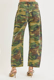 Camo Barrel Jeans