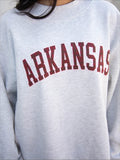 Plaid Arkansas Sweatshirt