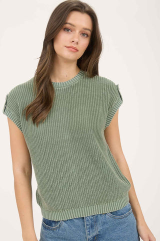 Soft& Sage Sweater