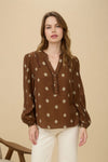 Brown Floral