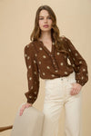 Brown Floral