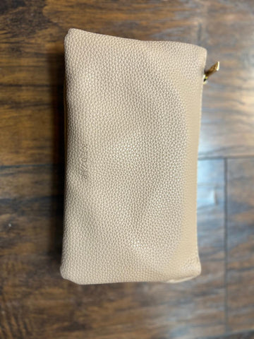 Taupe Convertible Wallet