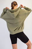Polo Neck Hoodie