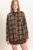 Cabin Flannel Top