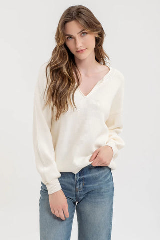 Drop Shoulder Sweater