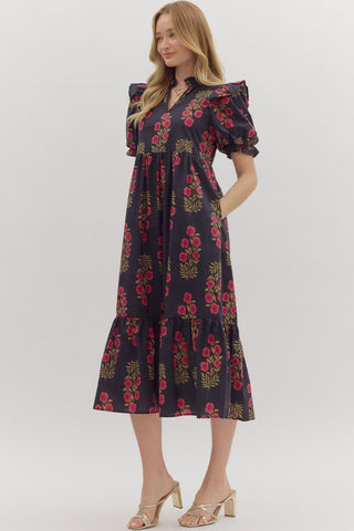 Berry Vine Dress