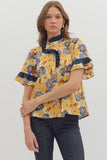 Golden Bloom Blouse