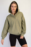 Polo Neck Hoodie