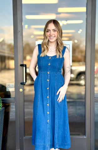 Chambray Maxi