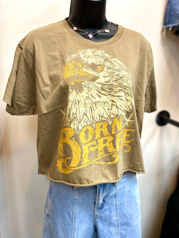 Born Free Cropped Tee
