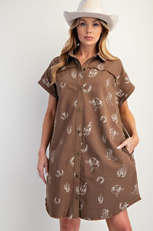 Western Twill Dress